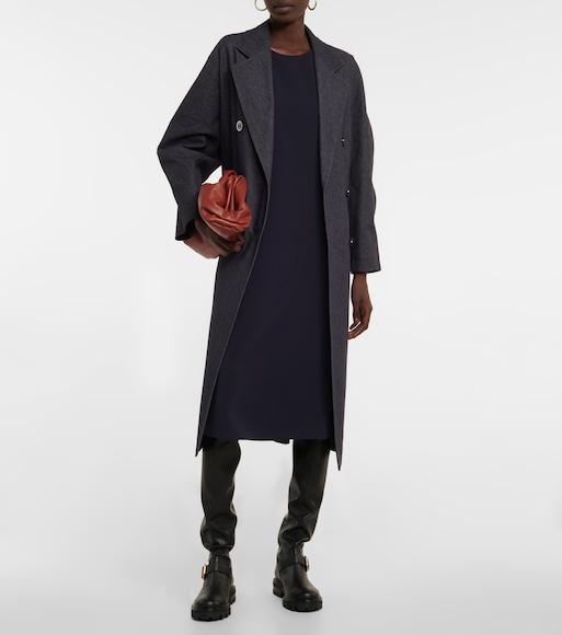 JIMMY CHOO Woman Knee Boots Black Size 9 Textile Fibers