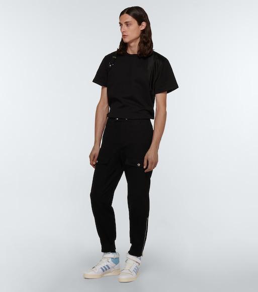 ADIDAS ORIGINALS White & Blue Forum Mid Sneakers In Weiss