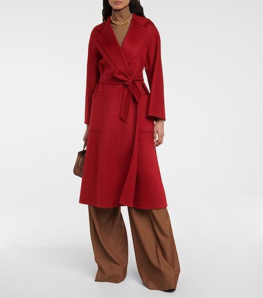 MAX MARA Kiss Wool-blend Turtleneck Sweater Vest In Cammello