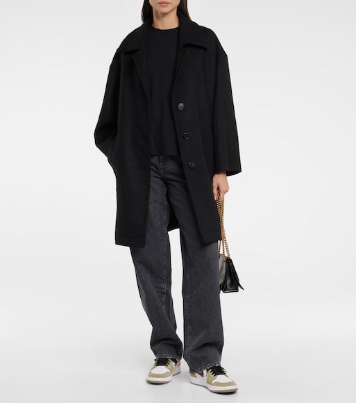 OFF-WHITE Wide Leg Jeans In Black