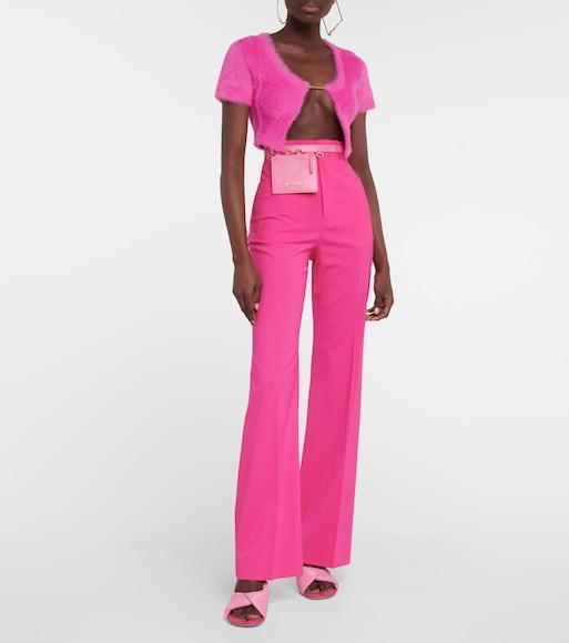 JACQUEMUS Pink Le Papier 'le Pantalon Sauge' Trousers