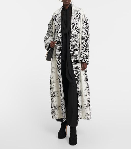 SAINT LAURENT Silk Shirt In Black