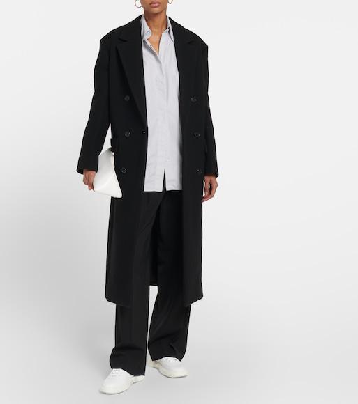 THE ROW Igor High-rise Wide-leg Pants In Night Sky