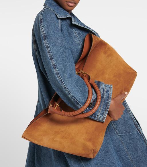 CHLOÉ High-rise Wide-leg Jeans In Blue