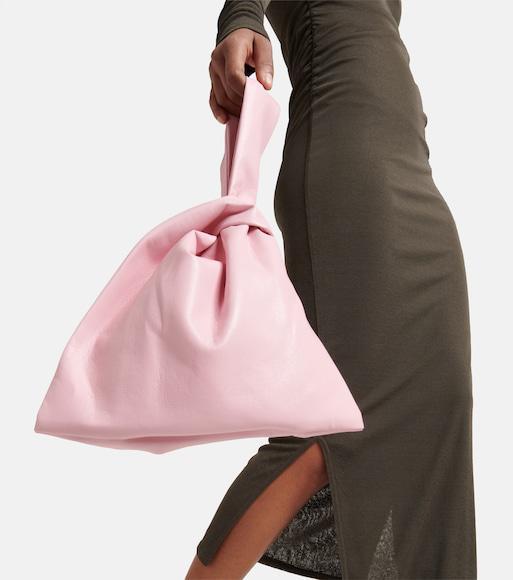 JACQUEMUS Les Mules Bagnu In Pink