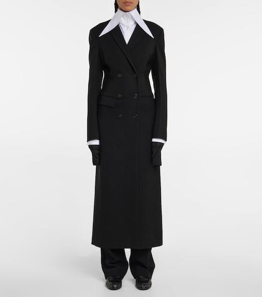 THE ROW Armelle Exaggerated Point-collar Shirt In White