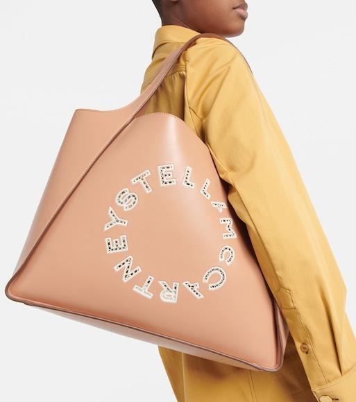 STELLA MCCARTNEY Sneak-elyse Striped Platform Sandals In Black