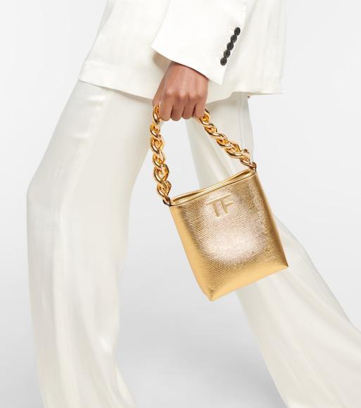 TOM FORD Wide-leg Satin Pants In Chalk