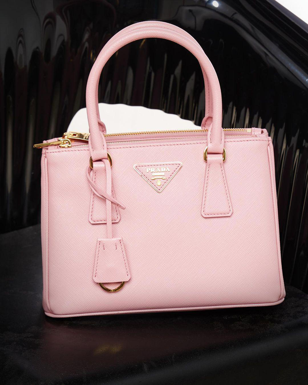 PRADA Floral-embossed Leather Tote Bag In Yellow