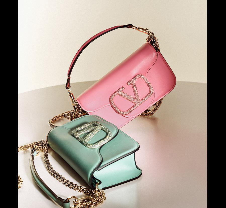 VALENTINO GARAVANI Valentino Rockstud Caged 100 Patent Pump In Black