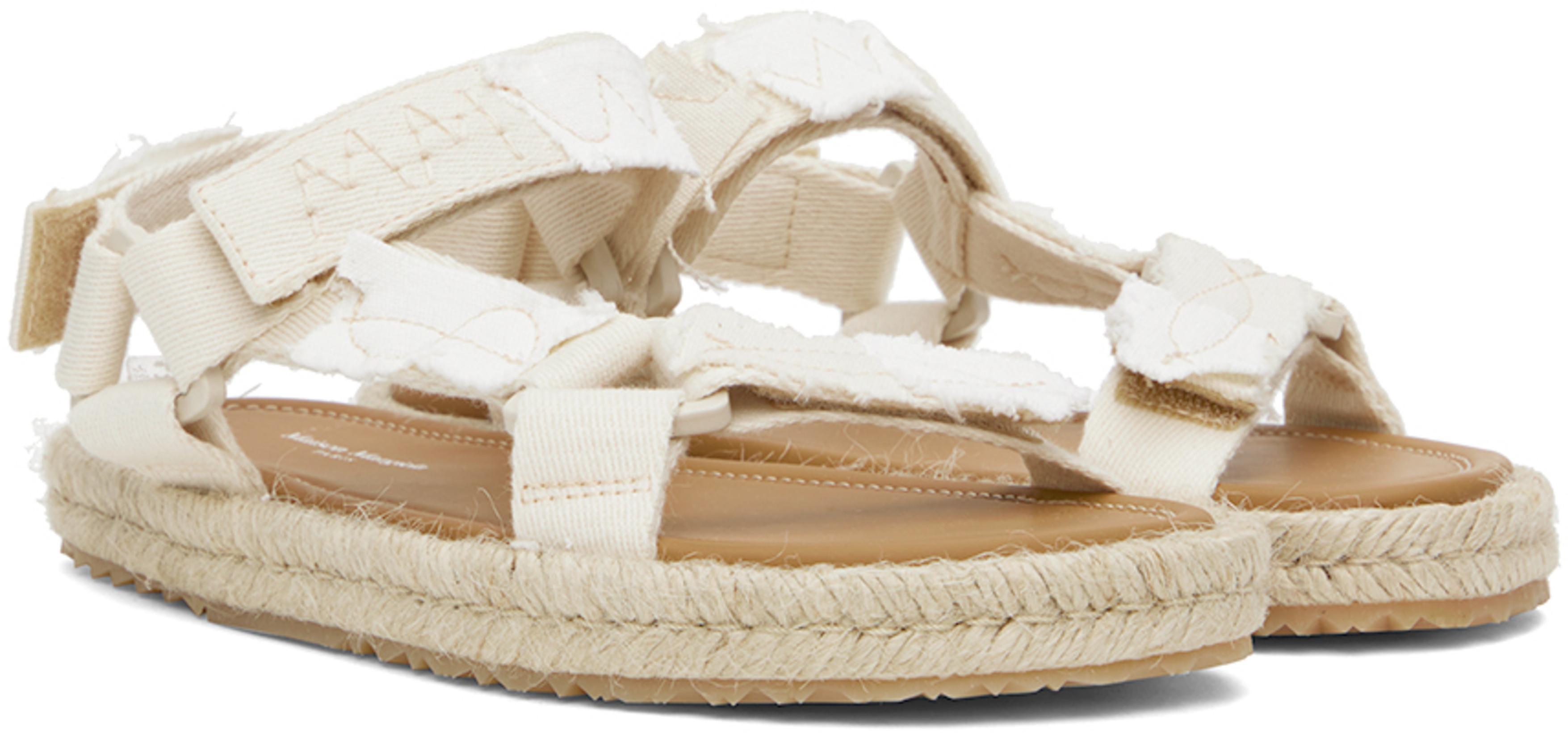 MAISON MARGIELA Women Hiking Sandals In White