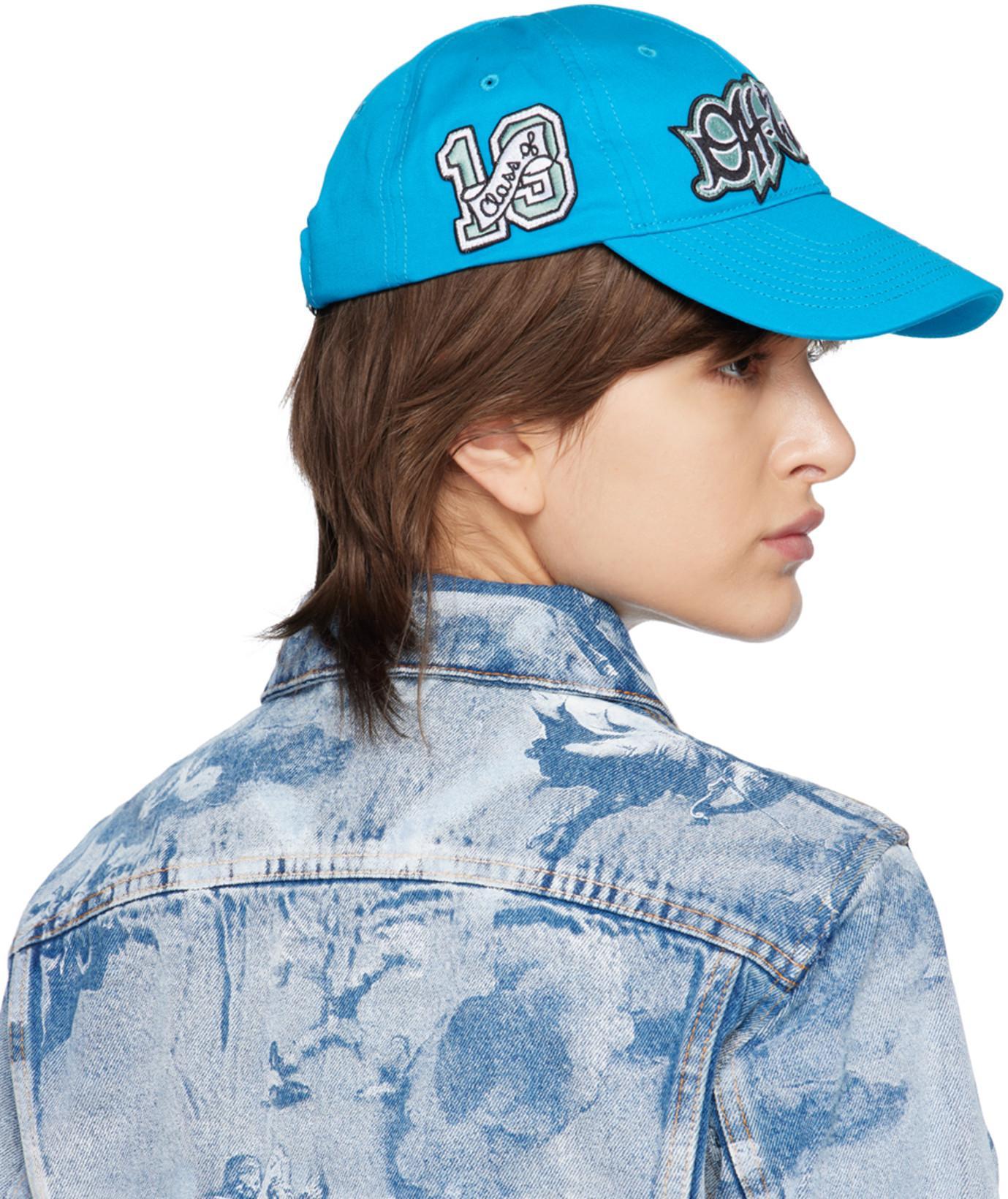 OFF-WHITE Cut-out Denim Jacket In Light Blue