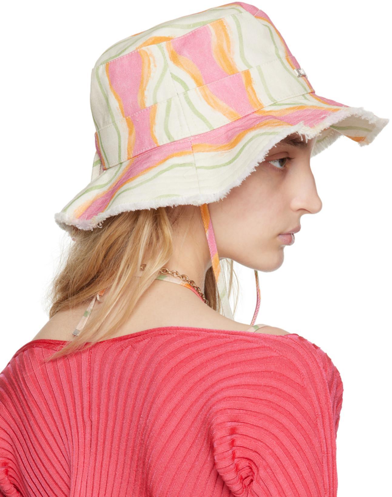 JACQUEMUS La Maille Pralu Cropped Cardigan In Pink