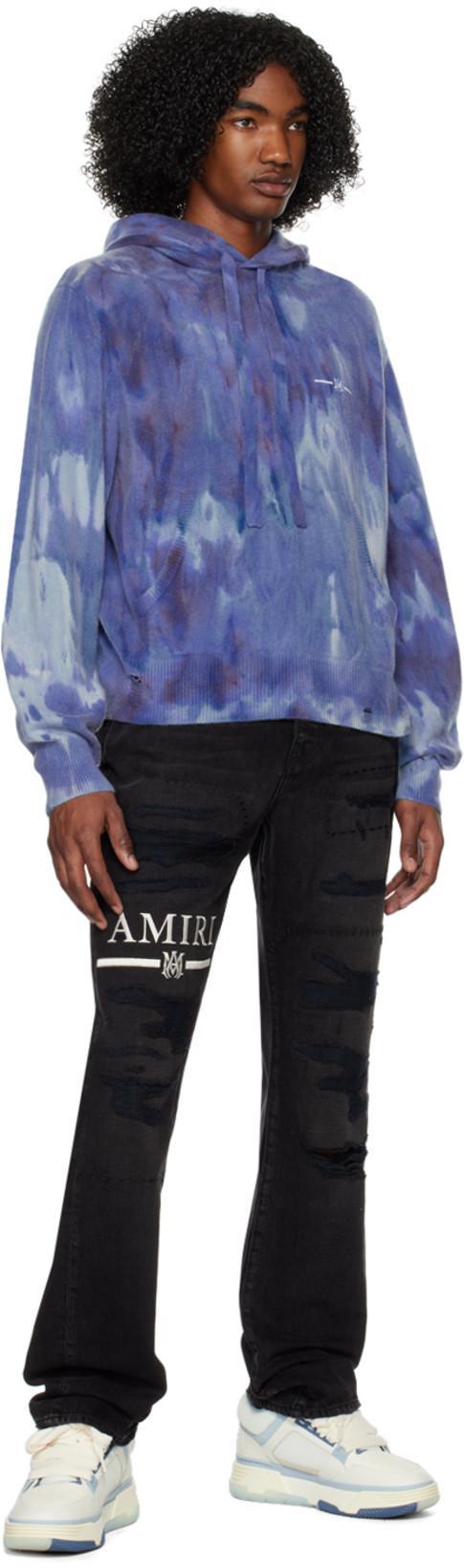 AMIRI Mens White Ma-1 Leather And Mesh Low-top Trainers