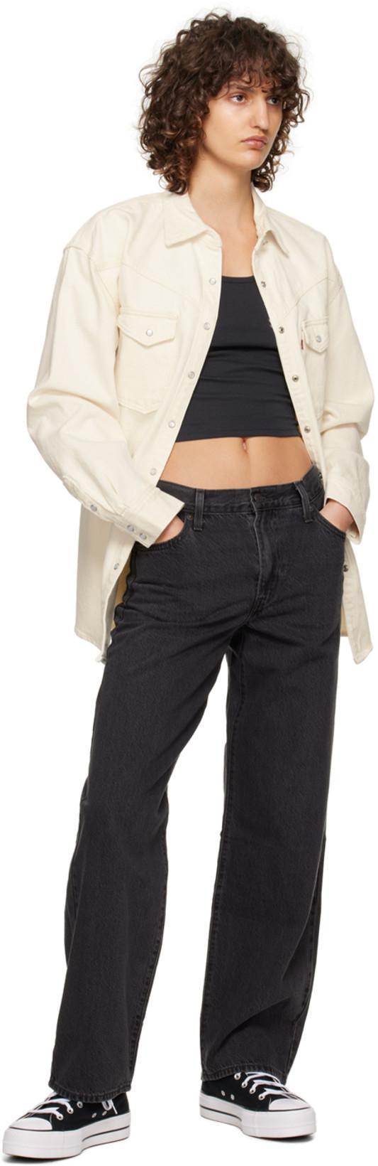 LEVI'S 94 Baggy Bootcut Women's Jeans 28x31 In Wandering Spirit Clean