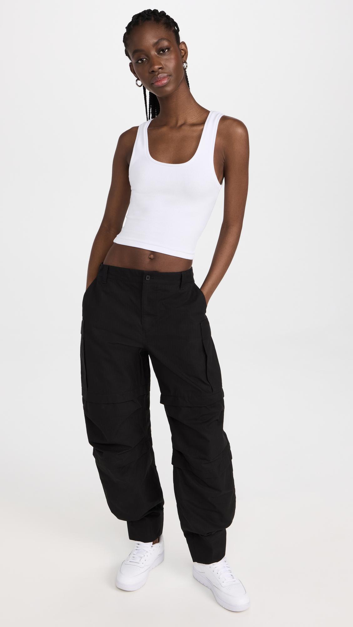 WARDROBE.NYC Wardrobe Nyc Cotton Cargo Trousers In Black