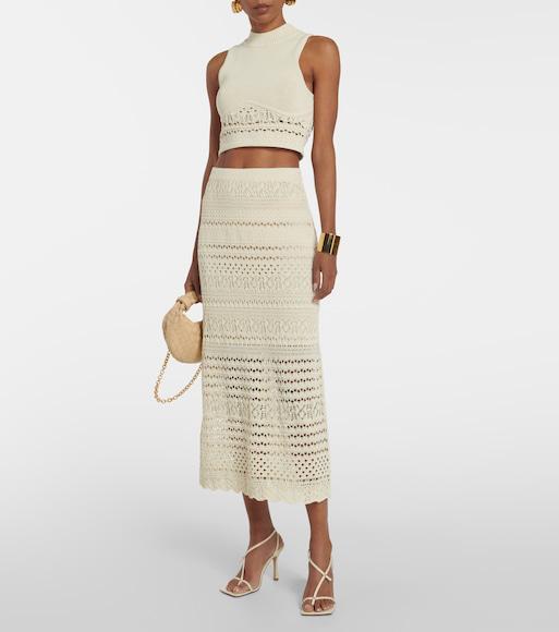 BOTTEGA VENETA Stretch 90 Square-open Toe Sandals In Lambskin In White