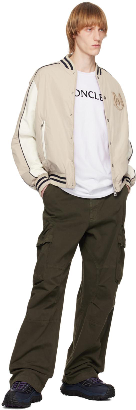 MONCLER Short Sleeve T-shirt In White