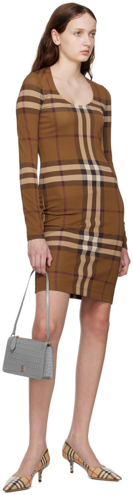 BURBERRY Pieper Dress In Brown