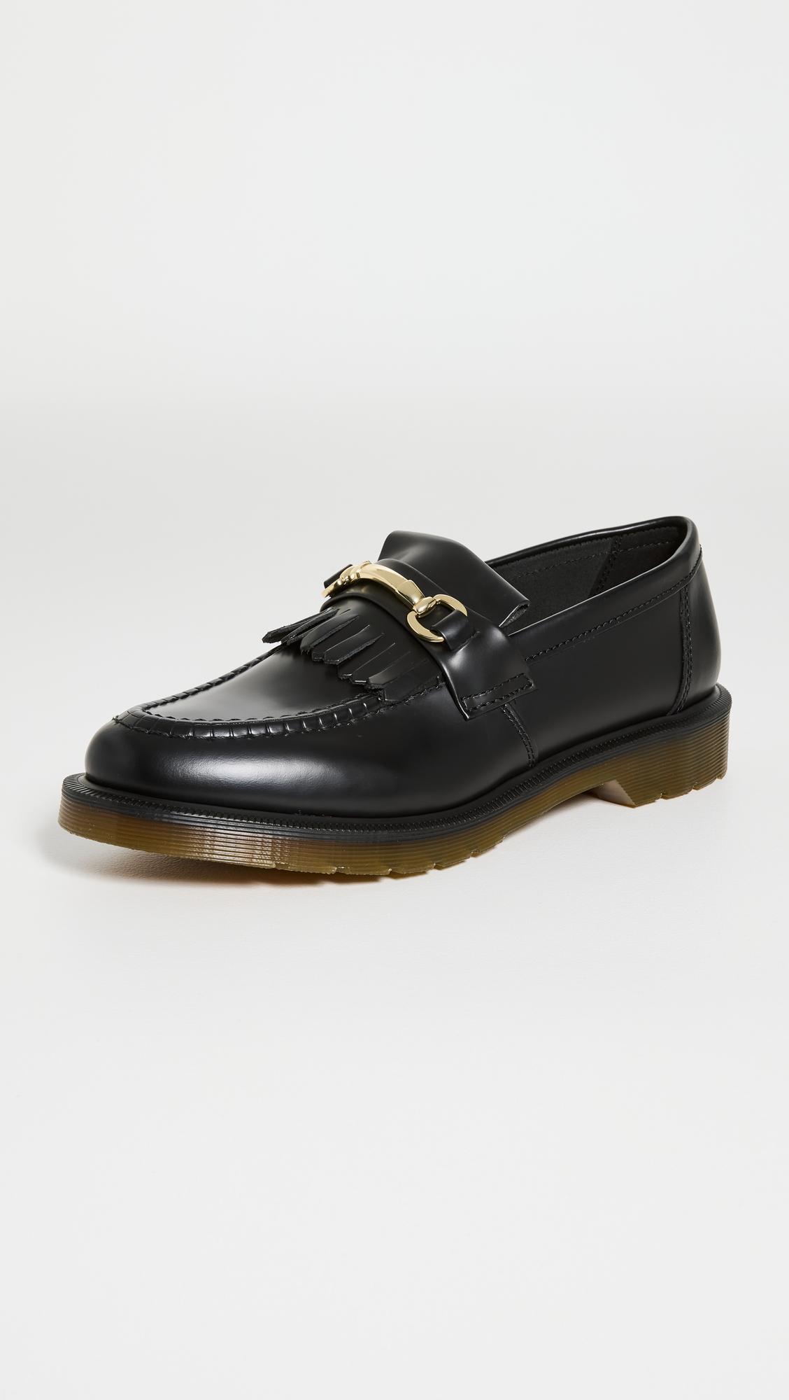 DR. MARTENS Adrian Snaffle Kiltie Loafer In Black