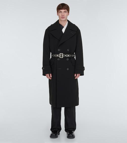 ALEXANDER MCQUEEN Cotton Cargo Pants In 1000 Black