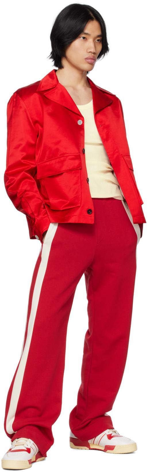 WALES BONNER Red Unity Jacket In 22722921 Red