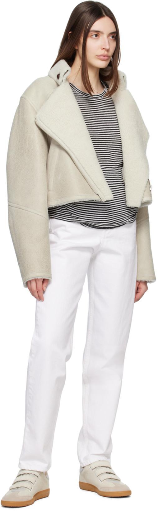 ISABEL MARANT Beige Beth Sneakers In 23ec Ecru