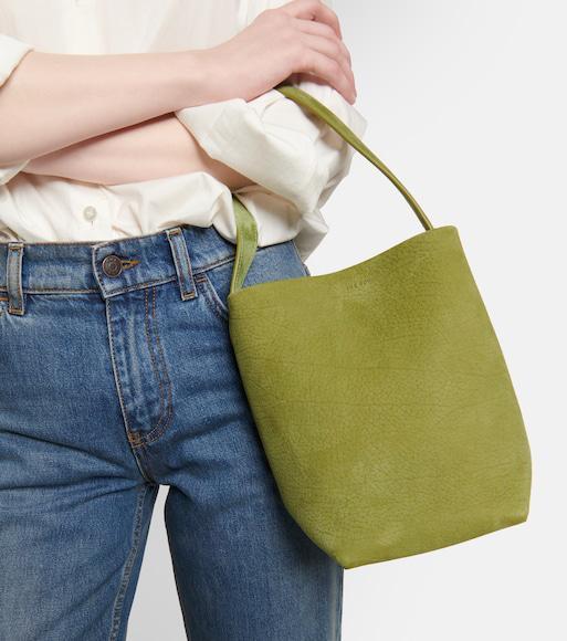 THE ROW Canal Leather Slip-on Loafers In Milk