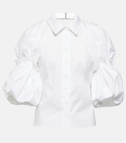 JACQUEMUS La Chemise Maraca In White