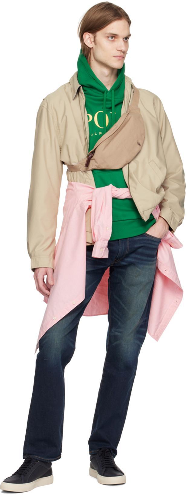 POLO RALPH LAUREN Bi-swing Lightweight Zipped Jacket In Black