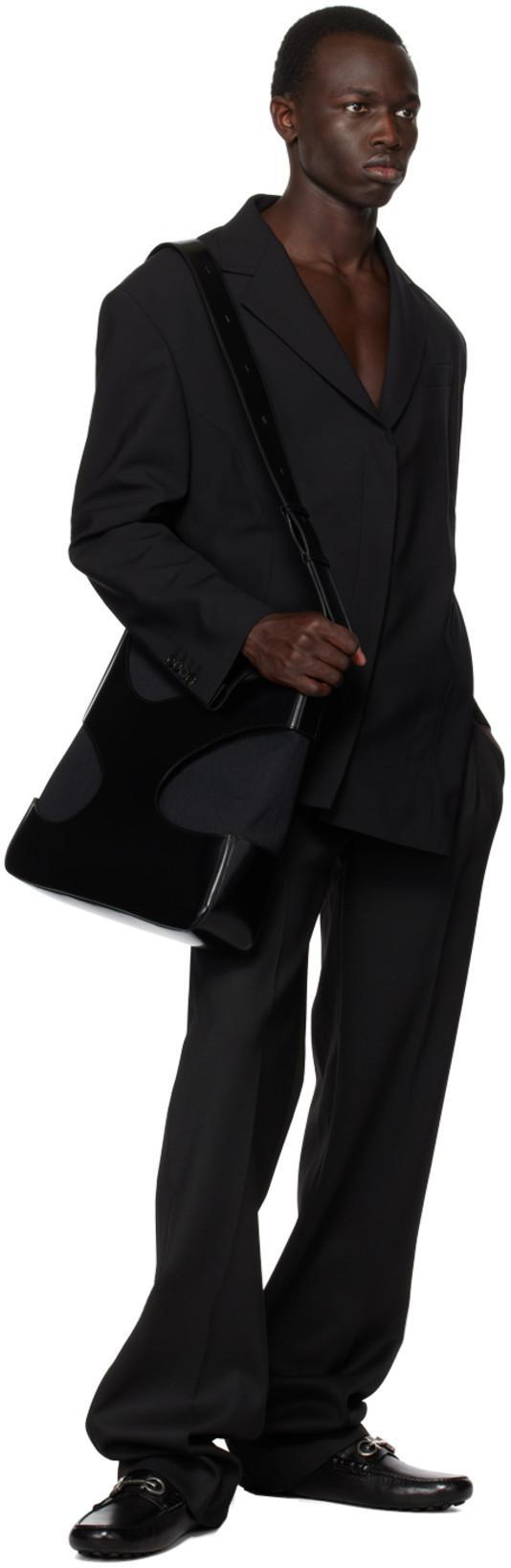 FERRAGAMO Reversible Black & Brown Gancini Belt In Nero || Hickory