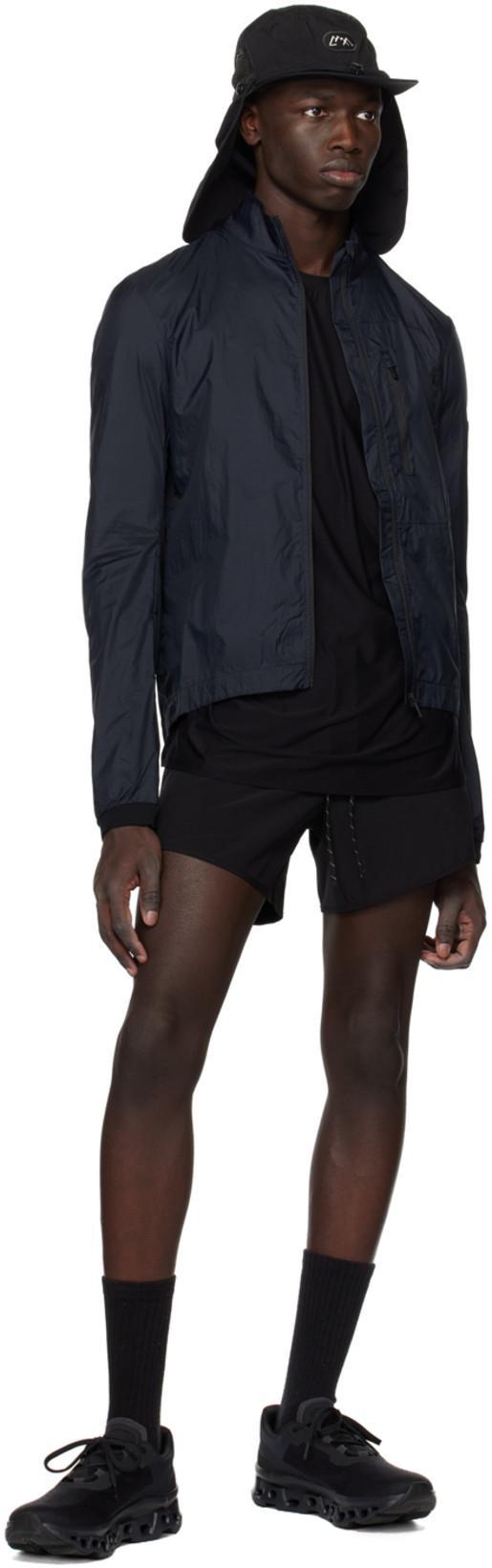 ON Cloudmster Void Rubber-trimmed Mesh Running Sneakers In Black