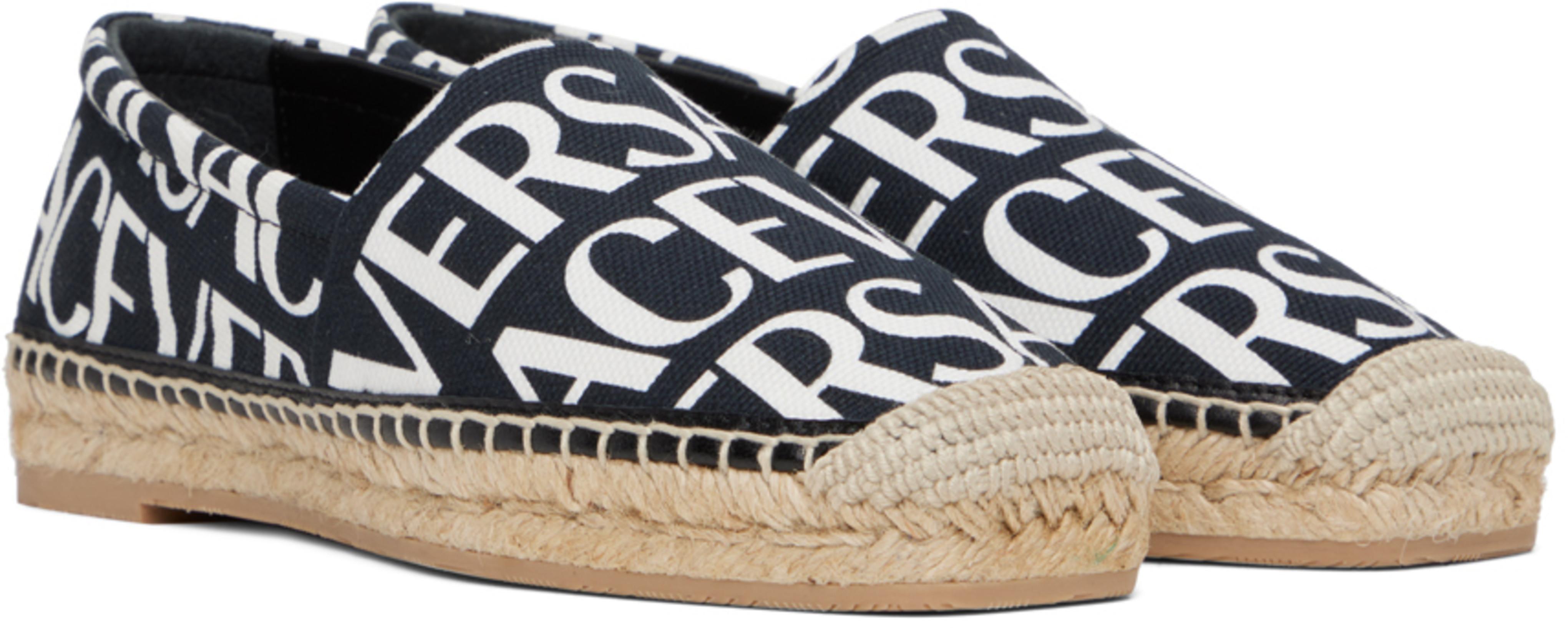 VERSACE Medusa Embellished La Greca Jacquard Knit Minidress In Black Technical