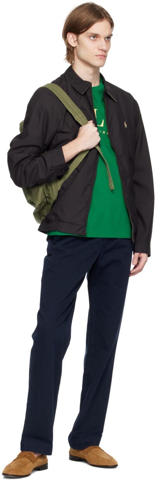 POLO RALPH LAUREN Bi-swing Lightweight Zipped Jacket Clothing In Black