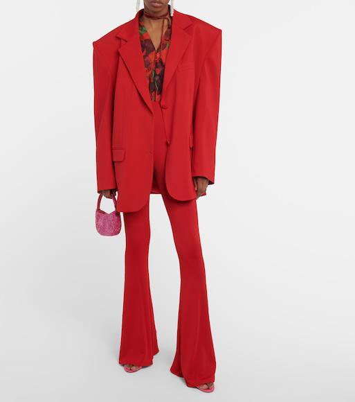 MAGDA BUTRYM Drop Earrings With Pearls In Silver