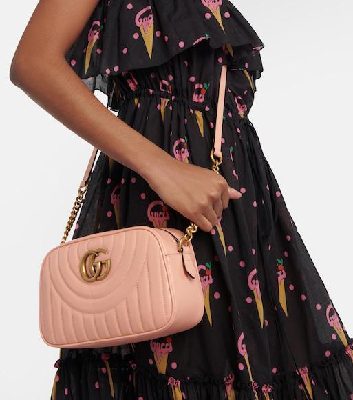 GUCCI Ice Cream Print Dress Women In Black