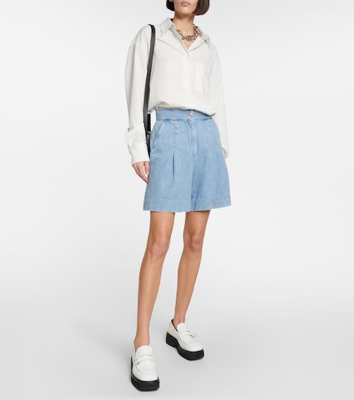 MARNI Piercing-detail Slip-on Loafers In Lily White