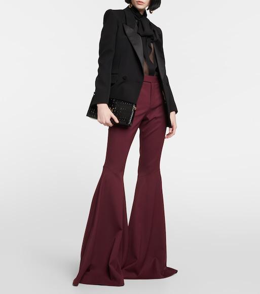 SAINT LAURENT Silk Shirt In Black