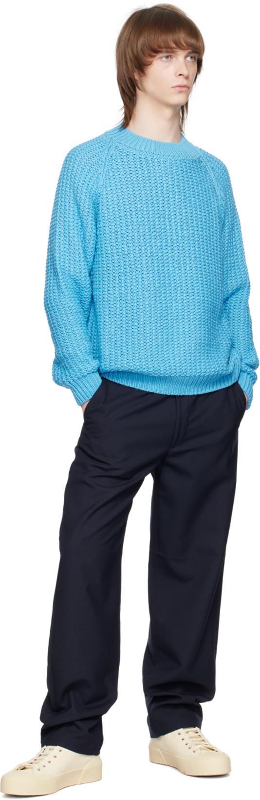 JIL SANDER High-top Lace-up Sneakers In White