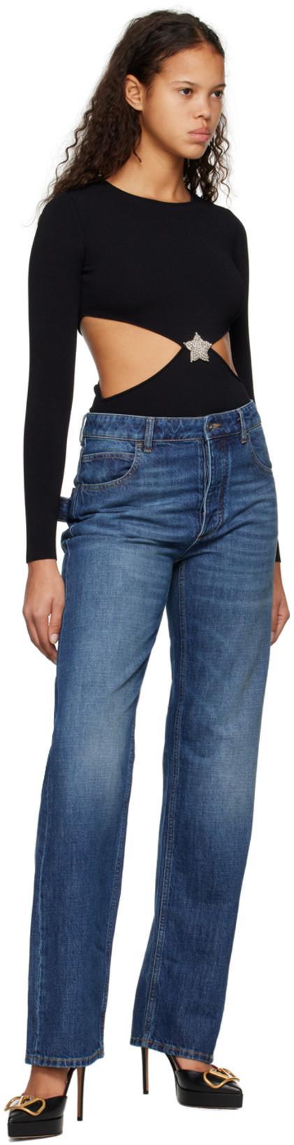 VALENTINO GARAVANI Womens Black Vlogo 120 Pointed-toe Leather Slingback Courts