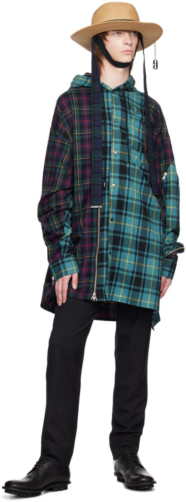 KIDILL Blue Check Shirt