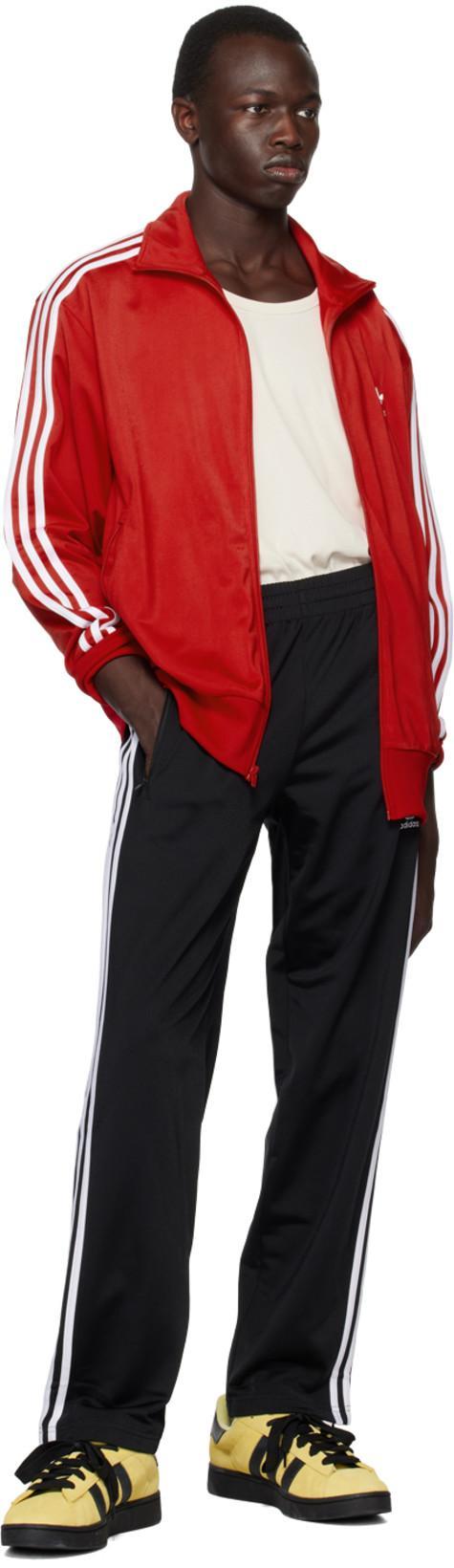 ADIDAS ORIGINALS Mens Adidas Super Star Loose Track Pants In Black/white
