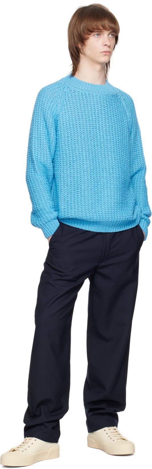 JIL SANDER High-top Lace-up Sneakers In White