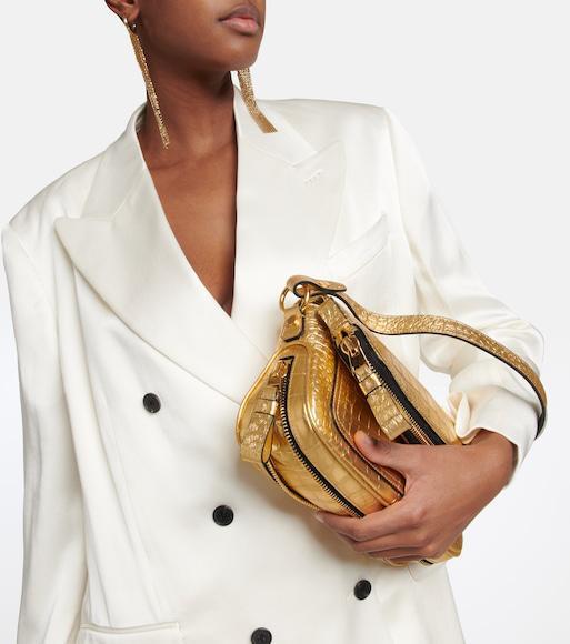 TOM FORD Wide-leg Satin Pants In Chalk