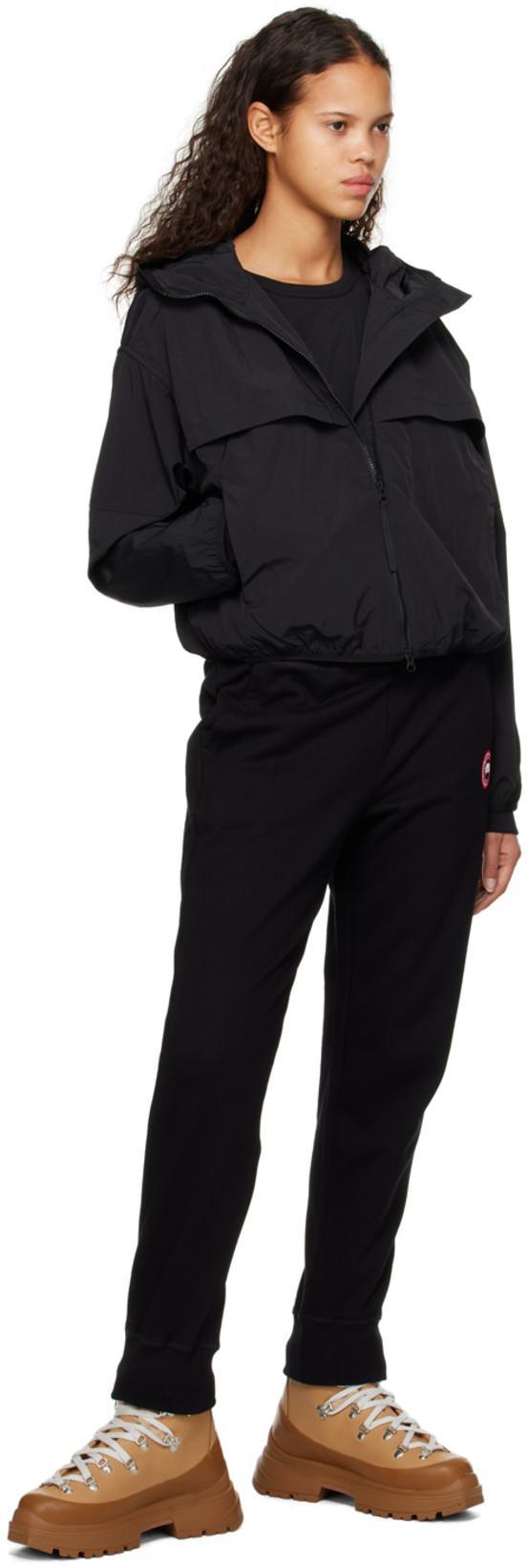 CANADA GOOSE Sinclair Hooded Jacket With Mesh Vent In Black