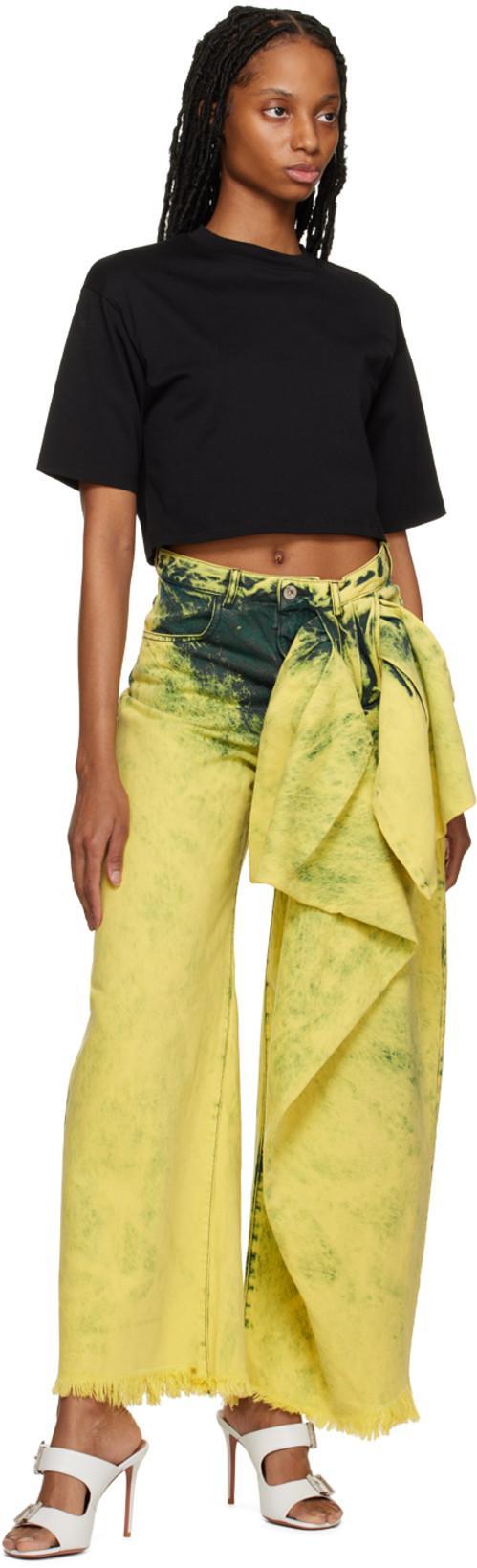 AMINA MUADDI Millie Crystal-embellished Leather Sandals In Black