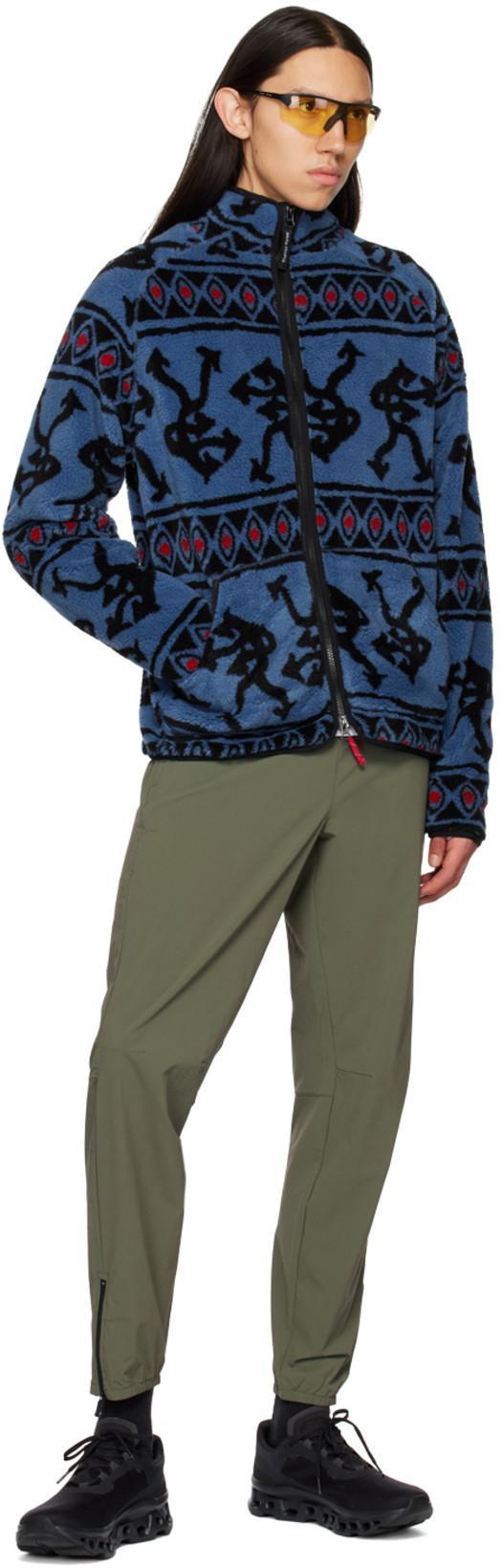 ON Cloudmster Void Rubber-trimmed Mesh Running Sneakers In Black