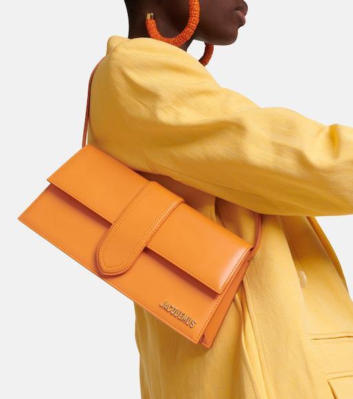 JACQUEMUS Le Short Areia High-rise Linen-blend Shorts In Yellow