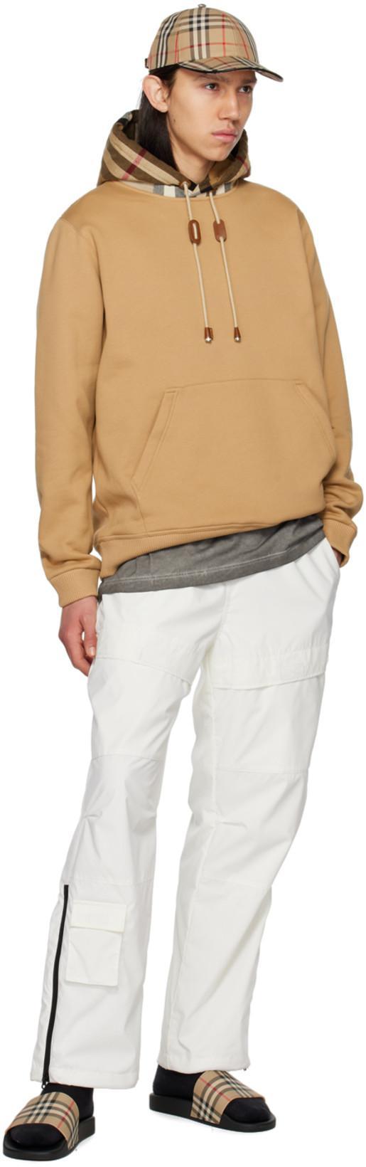 BURBERRY Men Vintage Check Print Slides In Black