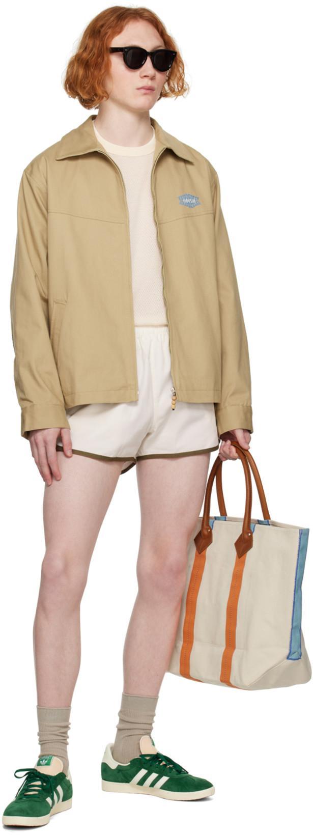 HAULIER Off-white Monaco Shorts In Ecru